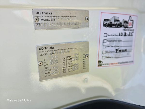 UD QUESTER HORSE 440 6X4 T/T - Image 9