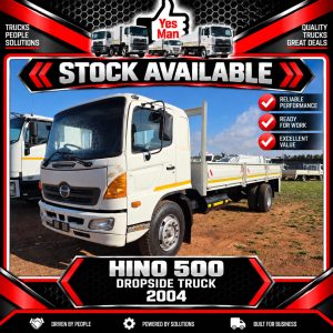 2004 HINO 500 DROPSIDE TRUCK