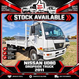 2011 NISSAN UD 80 DROPSIDE TRUCK